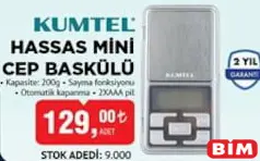 KUMTEL HASSAS MİNİ CEP BASKÜLÜ